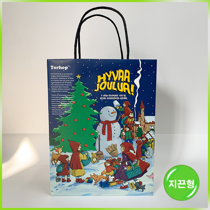 지끈형 쇼핑백(토르홉 홀리데이)