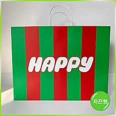 지끈형 쇼핑백(happy)