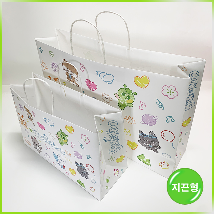 지끈형 쇼핑백(쁘넥도(BND)(대)