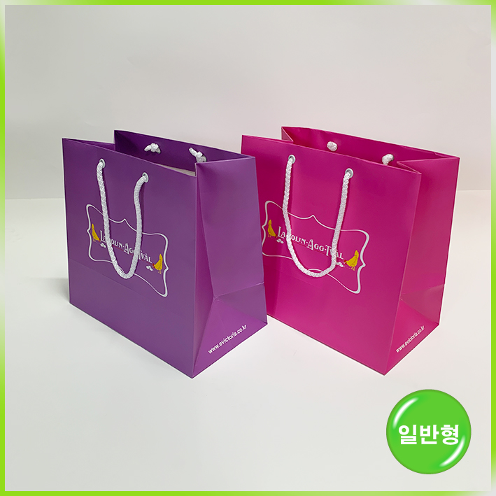 일반형 쇼핑백(빅토리아 에그팩 퍼플)