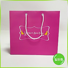 일반형 쇼핑백(빅토리아 에그팩 핑크)