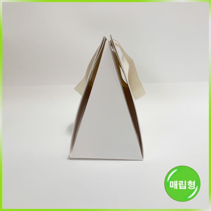 삼각형 쇼핑백(샘플)