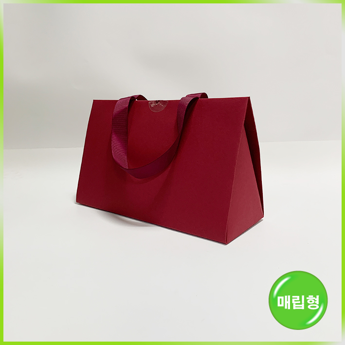 삼각형 쇼핑백(샘플)